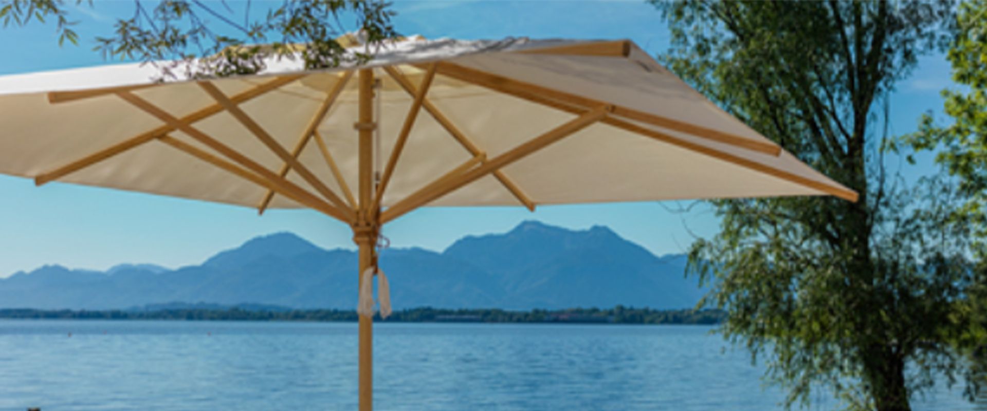 Weishäupl Klassiker Sonnenschirme aus Hartholz Mylivings